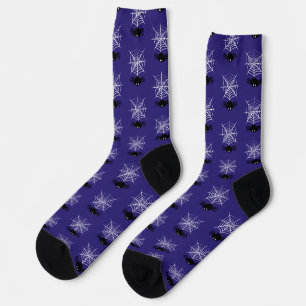 Halloween Spinnennetz Socken