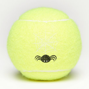 Halloween Spinnennetz Tennisbälle