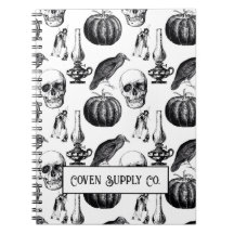 Halloween Spiralblock – Vintage Gothic