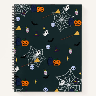 Halloween-SpiralNotebook Notizbuch