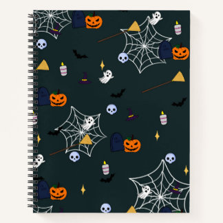 Halloween-SpiralNotebook Notizbuch