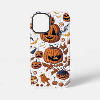 Halloween Spirits | Niedliche Ghost & Pumpkin Tele iPhone 12 Mini Hülle