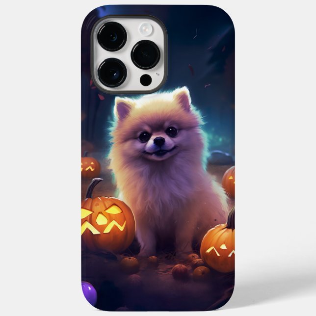 Halloween-Spitz mit Pumpkins Beängstigend Case-Mate iPhone 14 Pro Max Hülle (Rückseite)