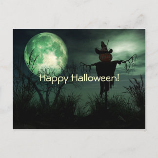 Halloween Spookenes Postcard Postkarte