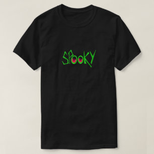 Halloween-Spookie mit leuchtenden Augen T-Shirt