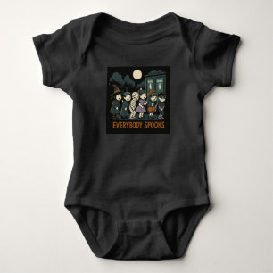 Halloween Spooks Baby Strampler