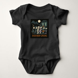 Halloween Spooks Baby Strampler