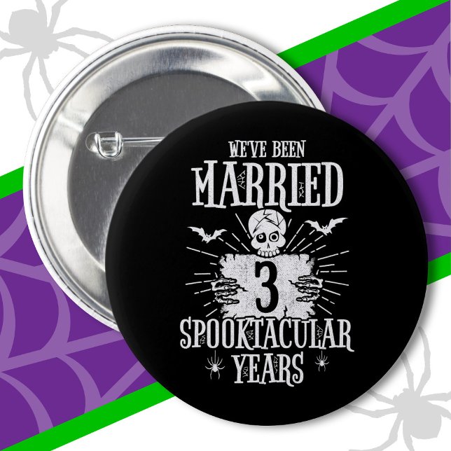 Halloween Spooktacular 3. Hochzeitstag Button (Von Creator hochgeladen)