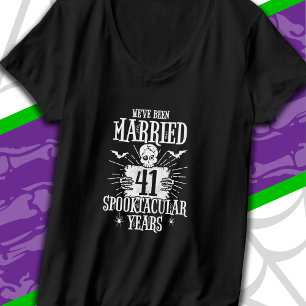 Halloween Spooktacular 41. Hochzeitstag T-Shirt