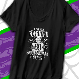 Halloween Spooktacular 69. Hochzeitstag T-Shirt