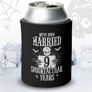 Halloween Spooktacular 9. Hochzeitstag Dosenkühler