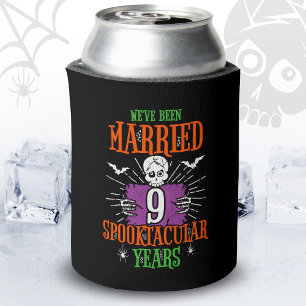 Halloween Spooktacular 9. Hochzeitstag Dosenkühler