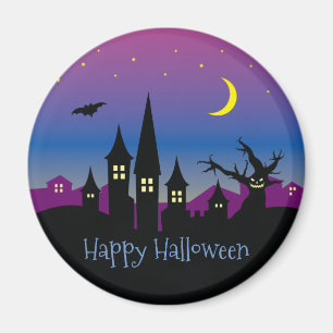 Halloween Spooktacular Beängstigend Creepy Spuk Ho Magnet