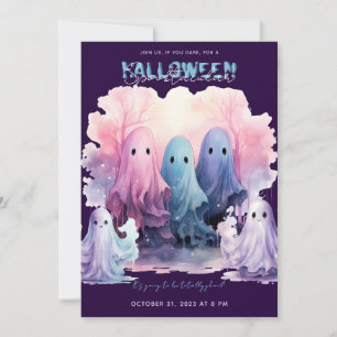 Halloween Spooktacular Ghouls Party Einladung