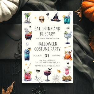 Halloween Spooktacular Party Einladung