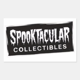 Halloween Spooktacular Rechteckiger Aufkleber