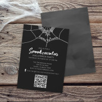Halloween Spooktacular Spike QR Code Social Media