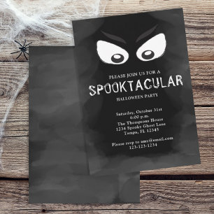 Halloween Spooktacular Spookular Beängstigend Ghos Einladung