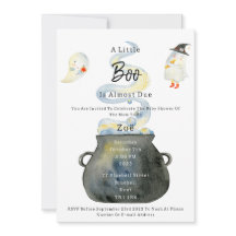 Halloween Spooky Babyshower Invitation