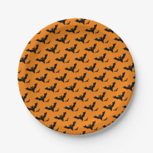 Halloween Spooky Bats Party Pappteller
