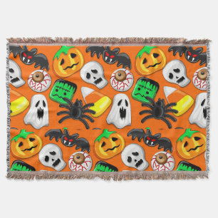 Halloween Spooky Candies Party Decke