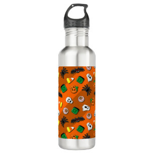 Halloween Spooky Candies Party Edelstahlflasche