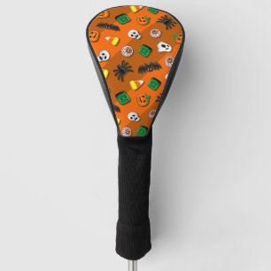 Halloween Spooky Candies Party Golf Headcover