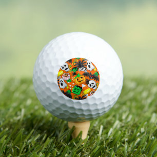 Halloween Spooky Candies Party Golfball