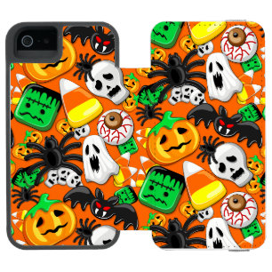 Halloween Spooky Candies Party Incipio Watson™ iPhone 5 Geldbörsen Hülle