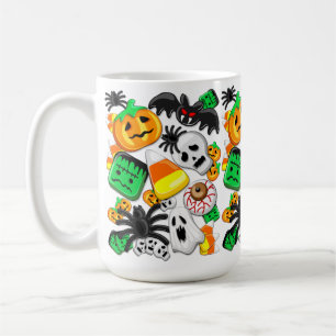 Halloween Spooky Candies Party Kaffeetasse