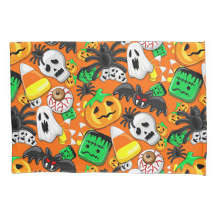 Halloween Spooky Candies Party Kissenbezug