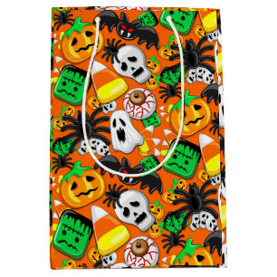 Halloween Spooky Candies Party Mittlere Geschenktüte