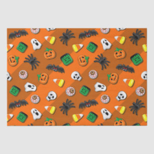 Halloween Spooky Candies Party Seidenpapier