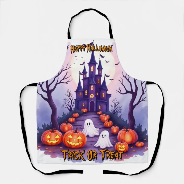 Halloween Spooky Cute Popular Collection Schürze (Vorderseite)