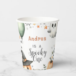 Halloween Spooky erster Pappbecher