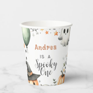 Halloween Spooky erster Pappbecher