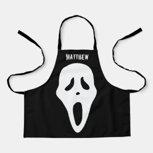 Halloween Spooky Ghost Face für Kinder Schürze