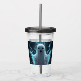 Halloween Spooky Ghost Festival Acryltrinkbecher