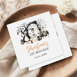 Halloween Spooky Goose 1. Geburtstag Party Serviette