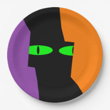 Halloween Spooky Kooky Black Cat Eyes