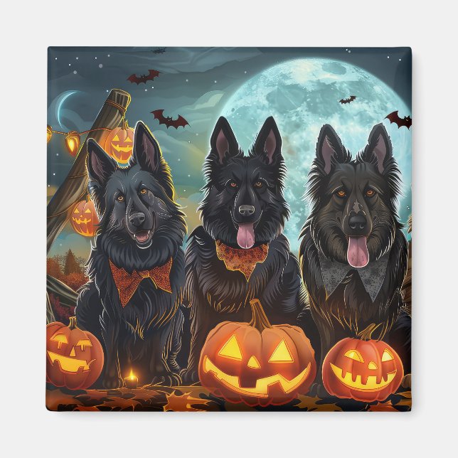 Halloween Spooky Magnet (Vorne)