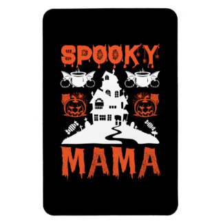 Halloween Spooky Mama Geburtstag Magnet