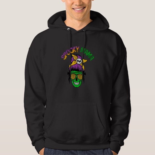 Halloween Spooky Mama Hoodie (Vorderseite)