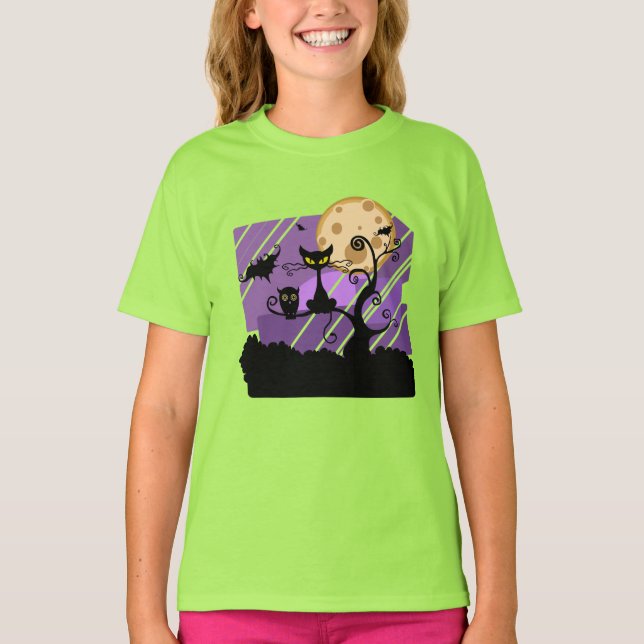 Halloween, Spooky Night T-Shirt (Vorderseite)