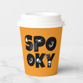Halloween spooky  pappbecher