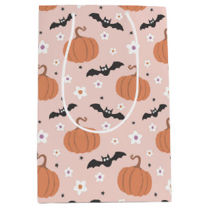 Halloween Spooky Pumpink Mittlere Geschenktüte