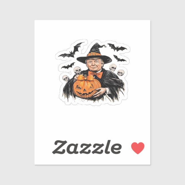 Halloween Spooky Pumpkin Aufkleber (Blatt)