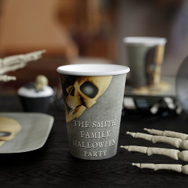 Halloween Spooky Skeleton Skull Party Pappbecher
