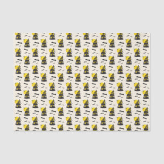 Halloween Spooky Spuk House Flying Bats Seidenpapier