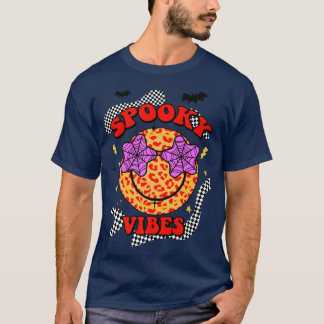 Halloween Spooky Vibes Cool Retro 70er Premium T-Shirt